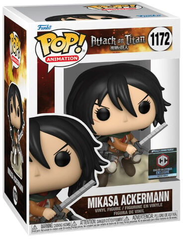 Figurine Funko Pop! N°1172 - Attaque Des Titans - Mikasa Ackermann